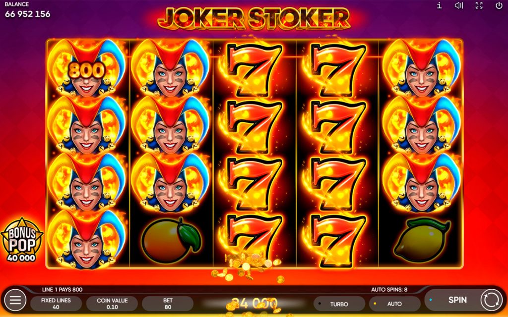Slot game Joker Stoker